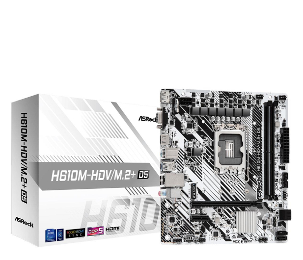 ASRock H610M-HDV/M.2+ D5 - 1244244 - zdjęcie